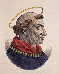 Porträt von Papst Leo IV. (847-855)