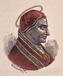 Porträt von Papst Soter (ca. 166-175)