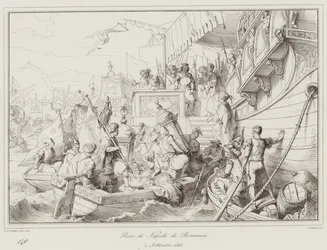 Übergabe von Napoli di Romania