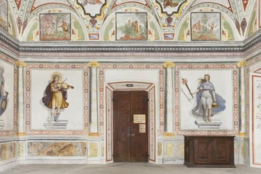 Raum des Jupiter und Merkur: Apollo und Diana