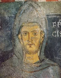 Heiliger Franz von Assisi, St. Gregors Kapelle, ca. 1224