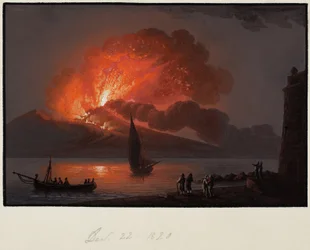 Vesuv, 22. Dezember 1820