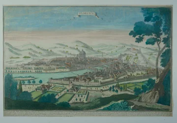 Blick auf Florenz