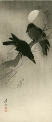 Zwei Raben, ca. 1920