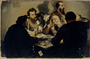 Die Falschspieler, 1870er