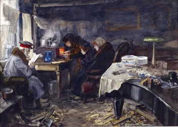 Elendes Leben der russischen Adligen und hochrangigen Personen während der Revolution von Ivan Alexeyevich Vladimirov