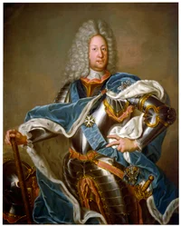 Porträt von Graf Boris Scheremetew, 1760