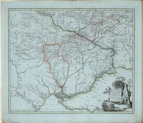 Allgemeine Karte des Gouvernements Noworossijsk, 1779