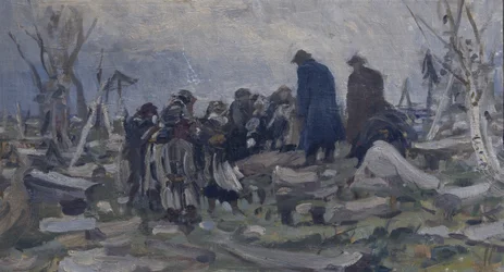 Begräbnis eines Bauern