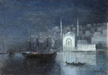 Konstantinopel bei Nacht, 1886