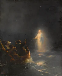 Jesus geht auf dem Wasser