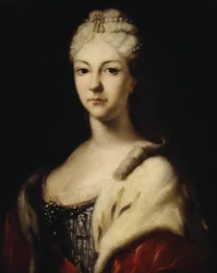 Porträt von Zarewna Natalia Alexejewna