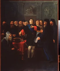 Zar Peter I. gründete den Heiligen Synod