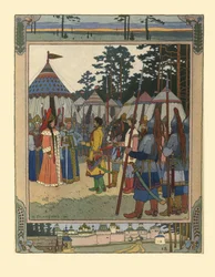 Illustration für das Märchen Marya Morevna, 1901
