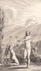 Illustration zu Ewalds "Adam und Eva". II