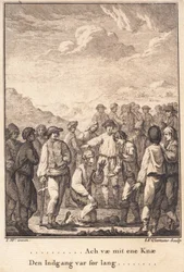 Niels Kok auf der Richtstätte