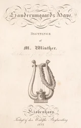 Sanderumgaards Garten. Dichtungen von M. Winther