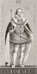 James I (1566-1625) aus 