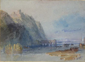 Chateau Hamelin, zwischen Oudon und Ancenis, ca. 1830