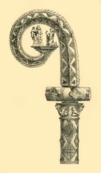 Hirtenstab, frühes bis mittleres 19. Jahrhundert, 1881