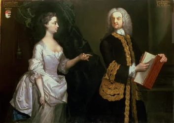 Porträt von Sir John Perceval, 1. Earl of Egmont