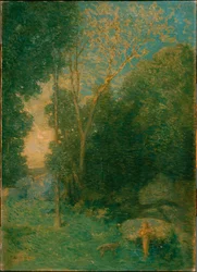 Pan und der Wolf