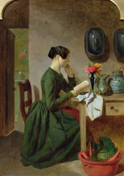 Die Haushälterin, ca. 1858