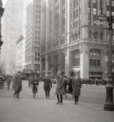 Lower Broadway, New York City, USA, 20. Jahrhundert