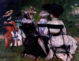 Im Park, ca. 1900
