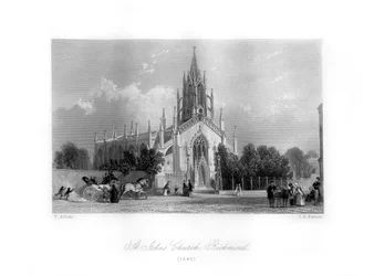 St. Johns Kirche, Richmond, 1840