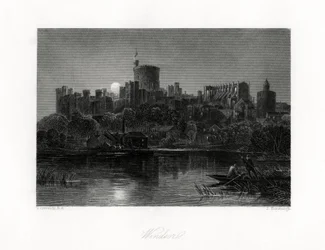 Schloss Windsor, Berkshire, 19. Jahrhundert