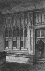 Die untere Lobby, House of Commons