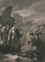 Cromwell unterdrückt die Meuterei in der Armee, ca. 1640er Jahre, Mitte des 19. Jahrhunderts