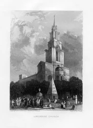 Limehouse Kirche, London, 19. Jahrhundert