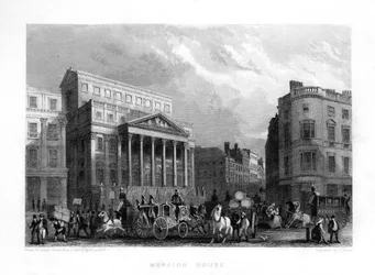 Mansion House, London, 19. Jahrhundert