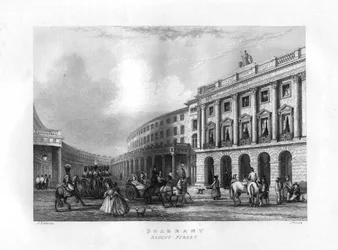 Quadrant, Regent Street, London, 19. Jahrhundert