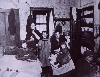 Elendswohnung, New York City, um 1905
