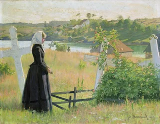 Auf dem Friedhof