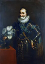 Heinrich IV., erster Bourbonenkönig von Frankreich, ca. 1589-1610