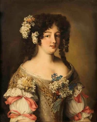 Jacob Ferdinand Voet - Diane-Gabrielle Damas de Thianges, fälschlicherweise mit Hortense Mancini identifiziert