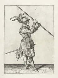 Soldat mit Lanze, um 1600