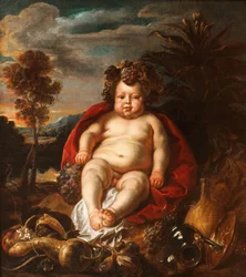 Bacchus als Kind