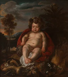 Bacchus als Kind