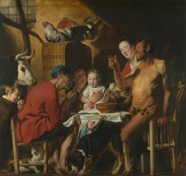 Der Satyr beim Bauern