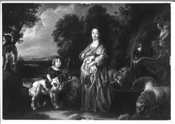 Landschaft mit Figurenstaffage