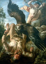 Prometheus gefesselt, um 1640