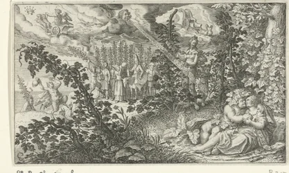 Bacchus und Ariadne als Liebende