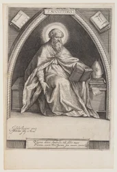 St. Augustinus, aus Die Kirchenväter