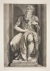 Mosesstatue vom Grabmal Julius