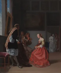Eine musikalische Gesellschaft, ca. 1668